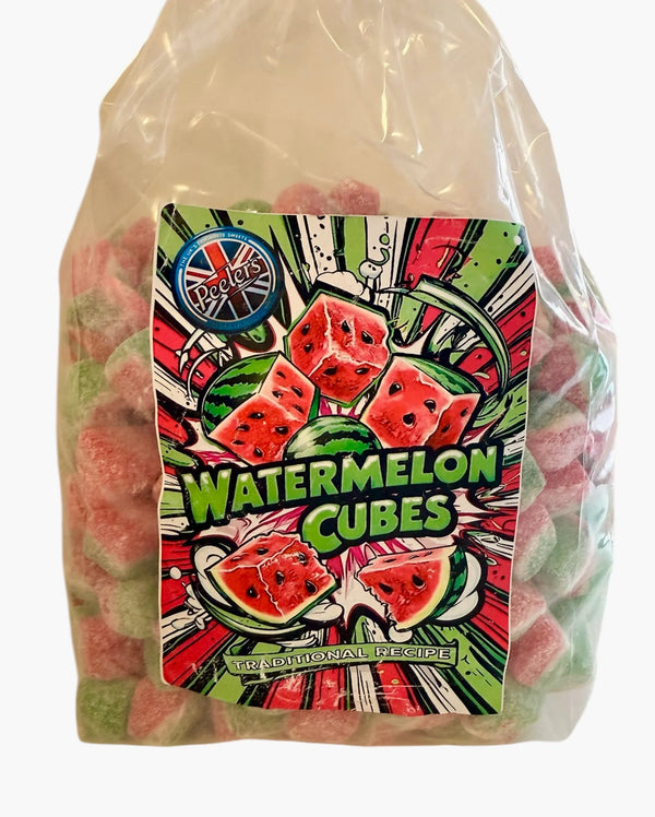 Mitre Watermelon Cubes Poly Bag 3kg