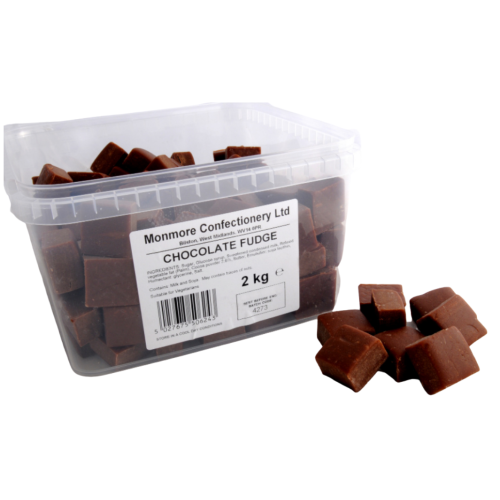 Monmore Chocolate Fudge Tubs 2kg