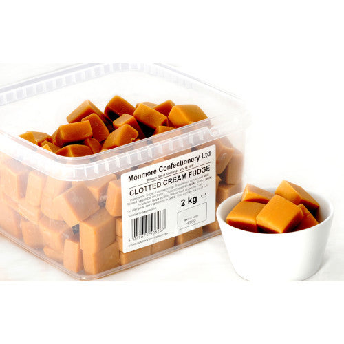 Monmore Clotted Cream Fudge Tubs 2kg