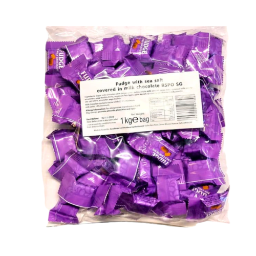 Nor Chocolate Covered Salted Caramel Fudge 1kg