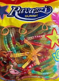 Ravazzi 1kg Soft Fruit Jelly Caterpillar