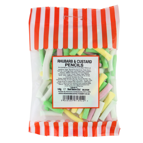 Rhubarb and Custard Pencils 24x140g