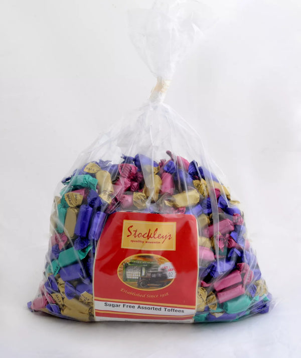 Stockleys Sugar Free Assorted Toffee 2kg