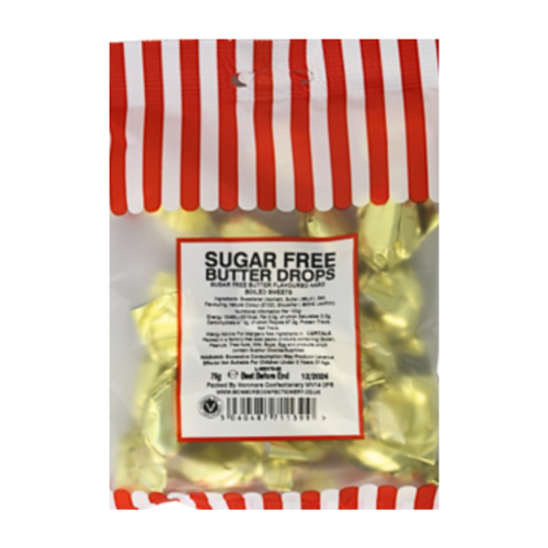 Sugar Free Butterdrops 24x75g
