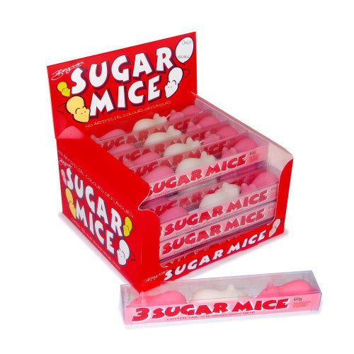 Sugared Mice Pink & White 60 Count