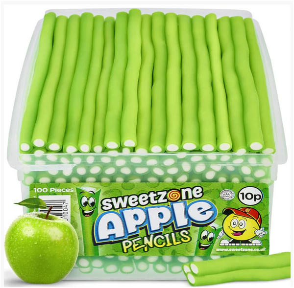 Sweetzone 10p Apple Pencils 100pk