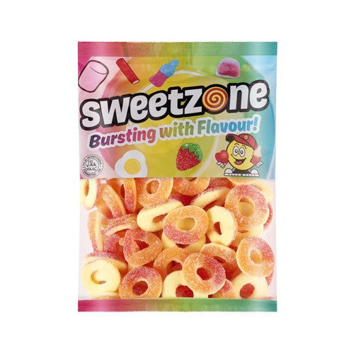 Sweetzone 1kg Peach Rings Bag