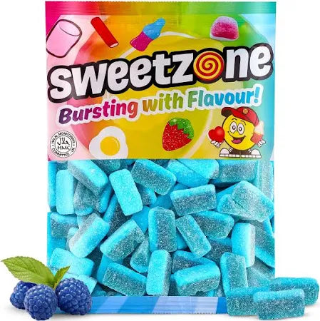 Sweetzone 1kg Raspberry Blue Slice Bag