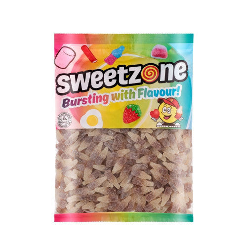 Sweetzone 1kg Mini Fizzy Cola Bottles Bag