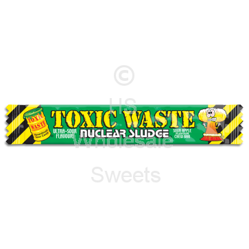 Toxic Waste Apple Chew Bar 50x20g