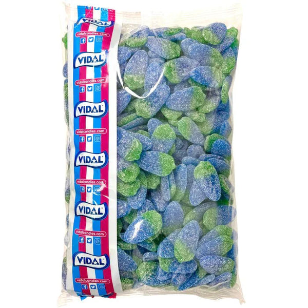 Vegan Giant Sour Blue Raspberries 3Kg