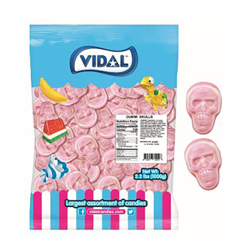 Vidal 1kg Jelly Skulls