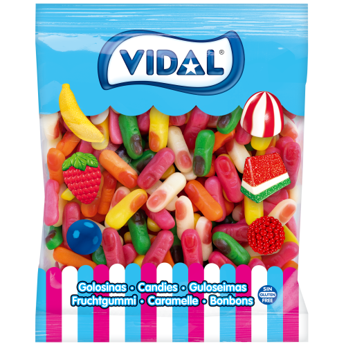 Vidal 1kg Mini Jelly Fingers