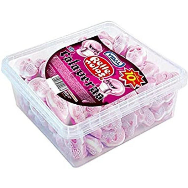 Vidal Giant Jelly Filled Skulls 75 Count Tub