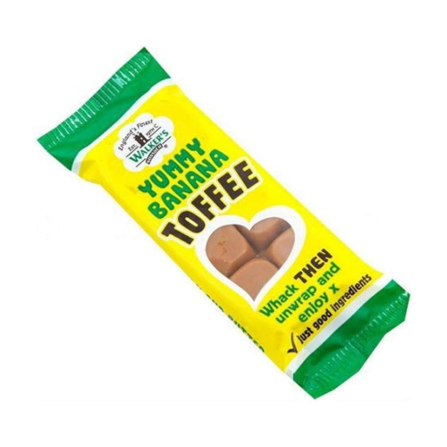 Walkers 50g Banana Toffee Bars 24pk