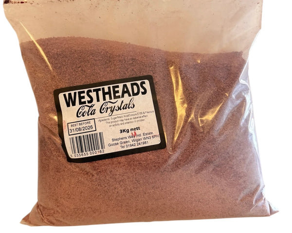 Westheads Cola Crystal Jar 3kg