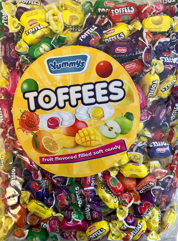 Yummy's - Fruit Flavoured Centre Filled Soft Candy - 1kg bag