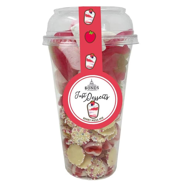 Bonds Just Desserts Berry Mess Mix Candy Cup 360g x 6 Cups