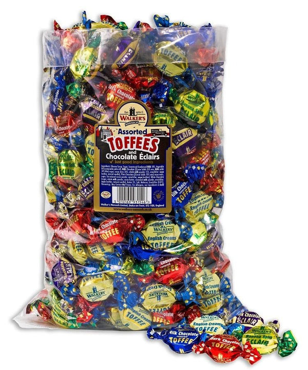 Walker's Nonsuch Assorted Toffees & Eclairs 2.5kg