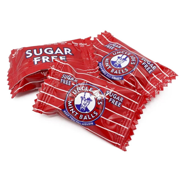 Uncle Joe's Sugar Free Mint Balls 2kg 1 x 2kg Bag