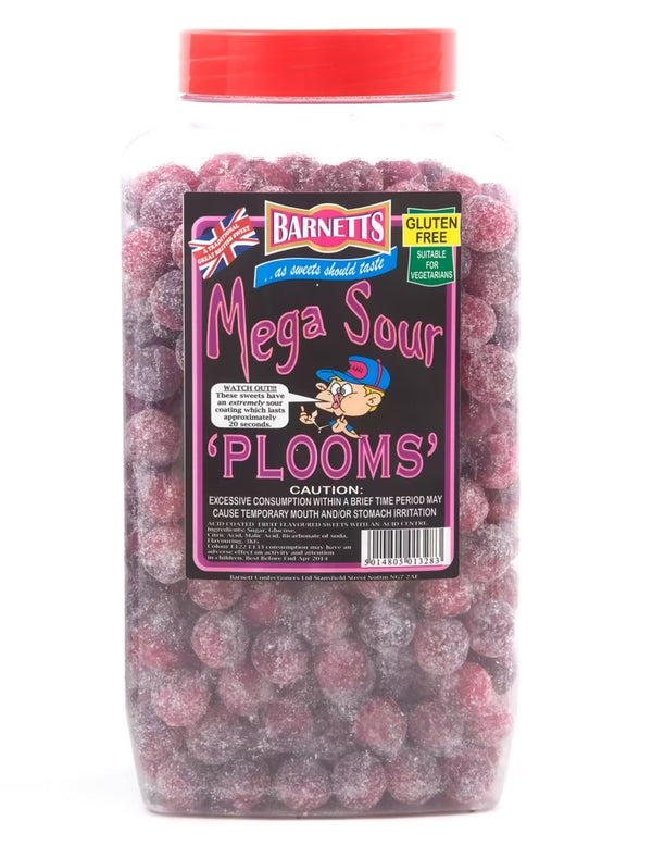 Barnetts Mega Sour Plooms' Jar 3kg