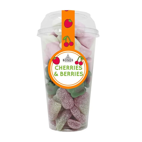 Bonds Cherries & Berries Candy Cup 310g x 6 Cups