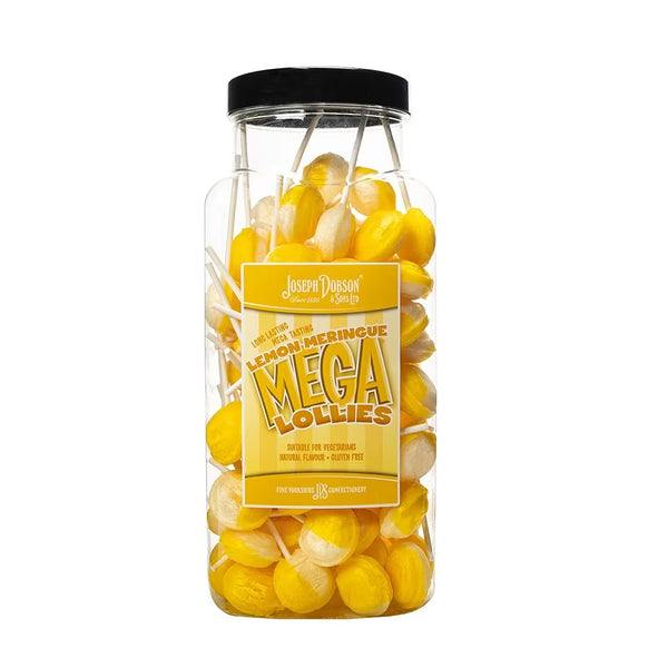 Dobsons Lemon Meringue Mega Lollies Jar