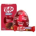 KitKat Chunky Milk Chocolate Small Easter Egg 110g x 12 Boxes