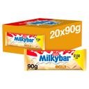 Milkybar Gold Caramel White Chocolate Sharing Bar 90g PMP £1.50 x 20 Bars