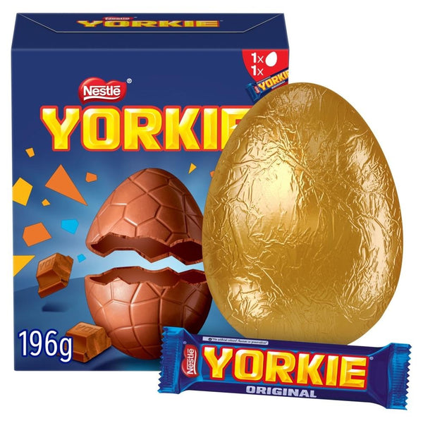 Yorkie Milk Chocolate Large Easter Egg 196g
