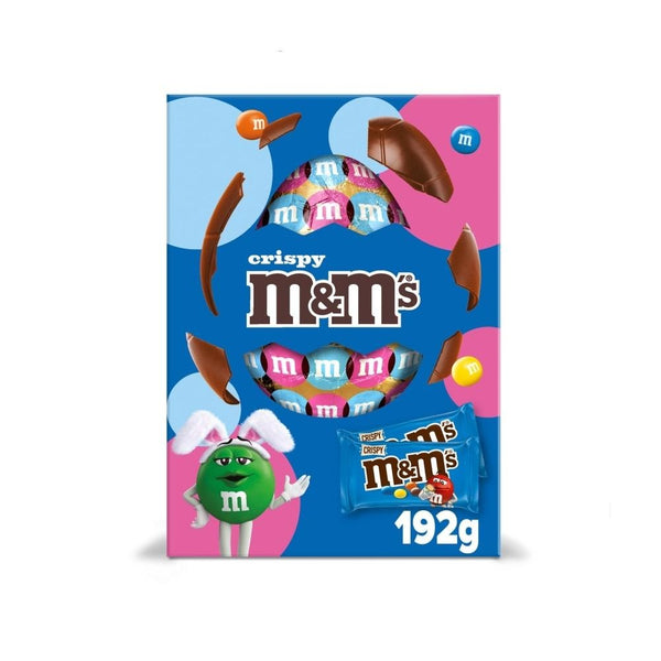 M&M's Crispy Milk Chocolate Large Easter Egg 192g
