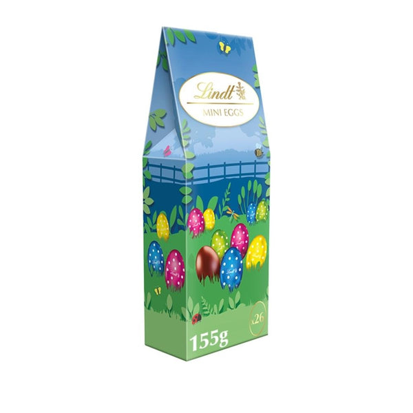Lindt Solid Mini Eggs Milk Canister 155g