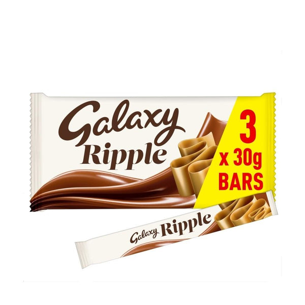 Galaxy Ripple Milk Chocolate Snack Bars Multipack 29 x (3x30g)