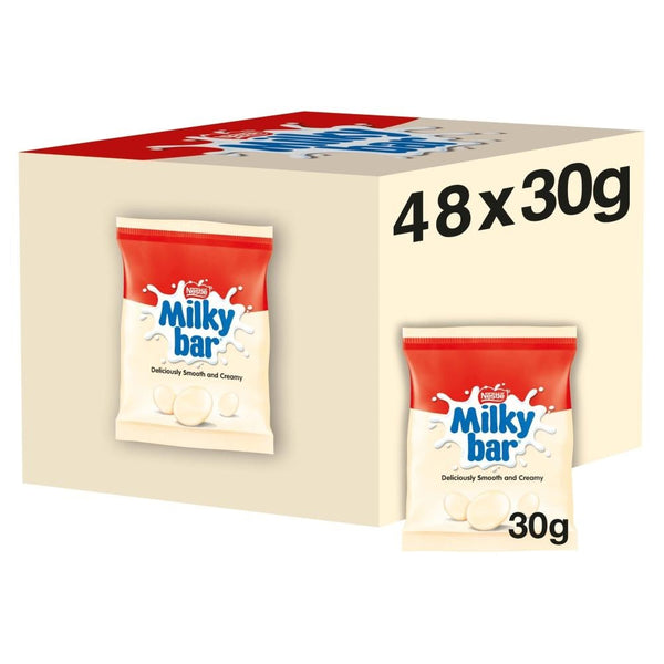Milkybar Buttons White Chocolate Bag 30g x48