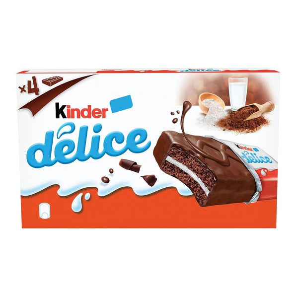 Kinder Delice Cake Bars 4 Pack 156g 6 x 156g Bars