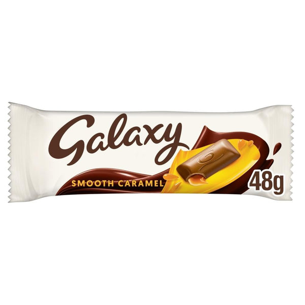 Galaxy Smooth Caramel & Milk Chocolate Snack Bar 24 x 48g