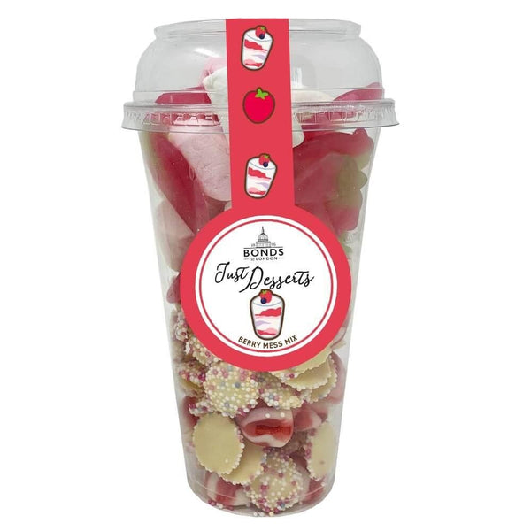Bonds Just Desserts Berry Mess Mix Candy Cup 6 x 360g