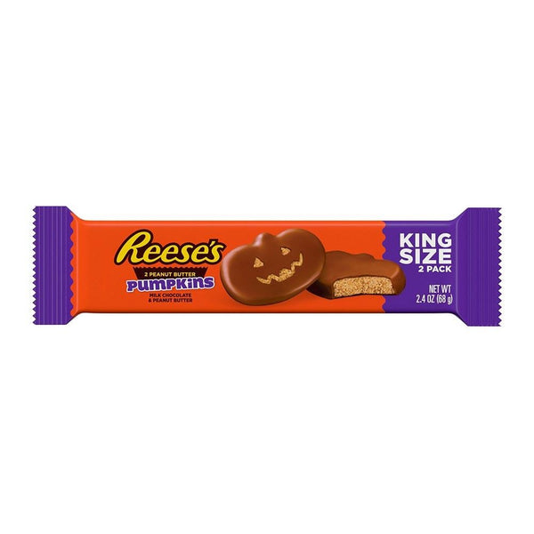 Reese's 2 Peanut Butter Pumpkins King Size 68g 24 x 68g Packs