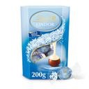 Lindt Lindor Milk & White Chocolate Truffles Box 200g 1 x 200g Box