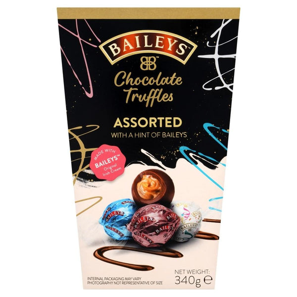 Baileys Assorted Chocolate Truffles Box 340g 1 x 340g Box