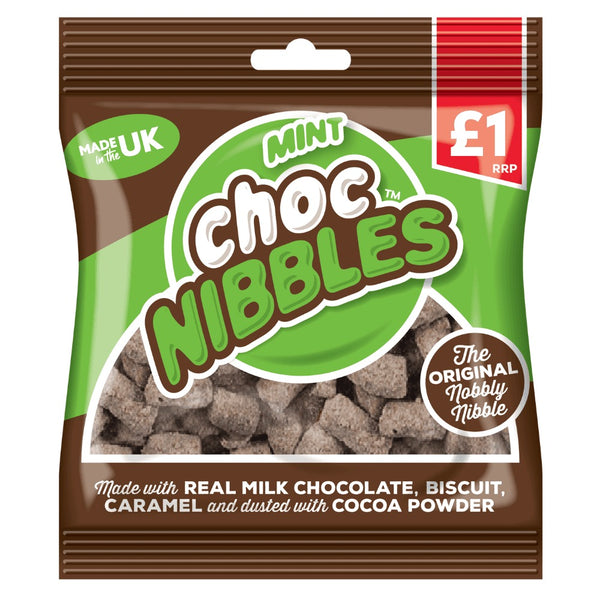 Sweet Dreams Mint Choc Nibbles Bag 135g £1 PMP 12 x 135g Bags