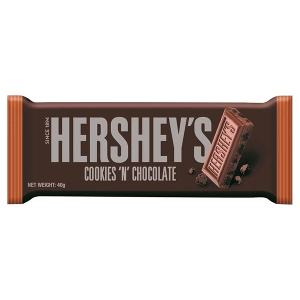 Hershey's Cookies & Chocolate Bar 24 x 40g Bars