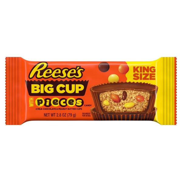 Reese's Big Cup with Pieces King Size 79g x 16 Bars