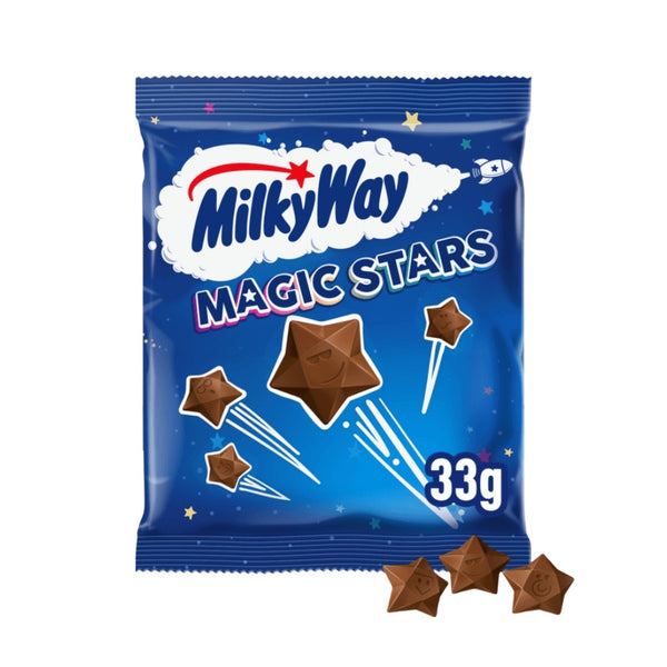 Milky Way Magic Stars Milk Chocolate Bag 33g 36 x 33g Bags
