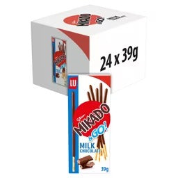 LU Mikado Milk Chocolate Biscuits 39g 99p PMP 24 x 39g Boxes