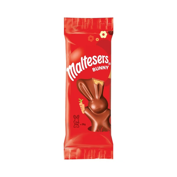 Maltesers Popcorn Chocolate Easter Bunny Treat 29g  x 32