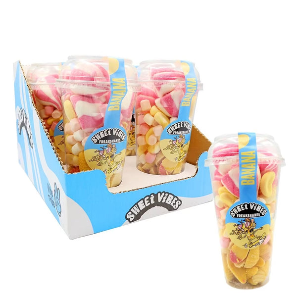 Sweet Vibes Banana Freakshake Candy Cup 235g