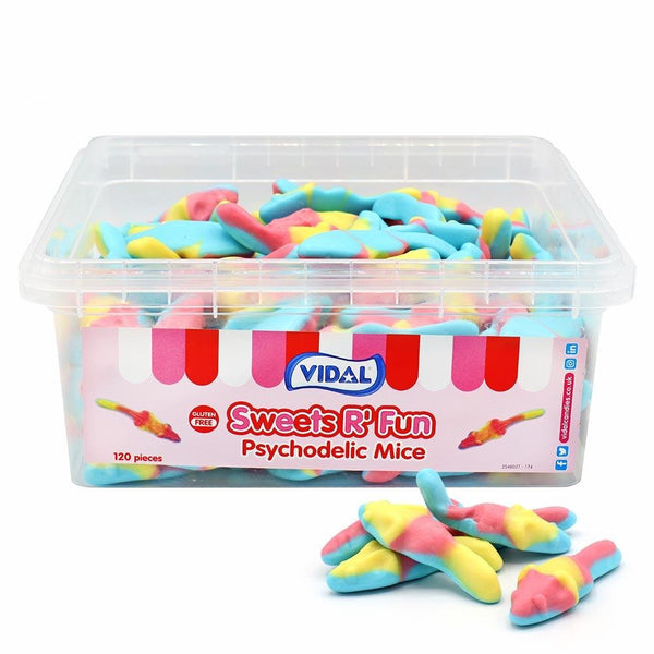 Vidal Psychodelic Mice Tub 780g 1 x 780g Tub