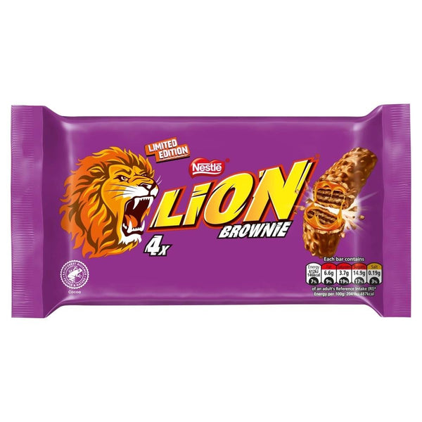 Lion Brownie Milk Chocolate Bar Multipack 30g 4 Pack 10 x (4 x 30g) 10 x (4 x 30g)