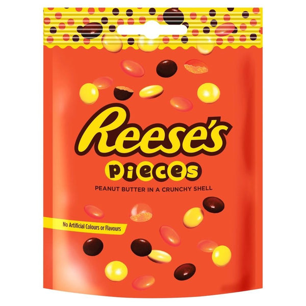 Reese's Pieces Peanut Butter Pouch 90g 10 x 90g Bags